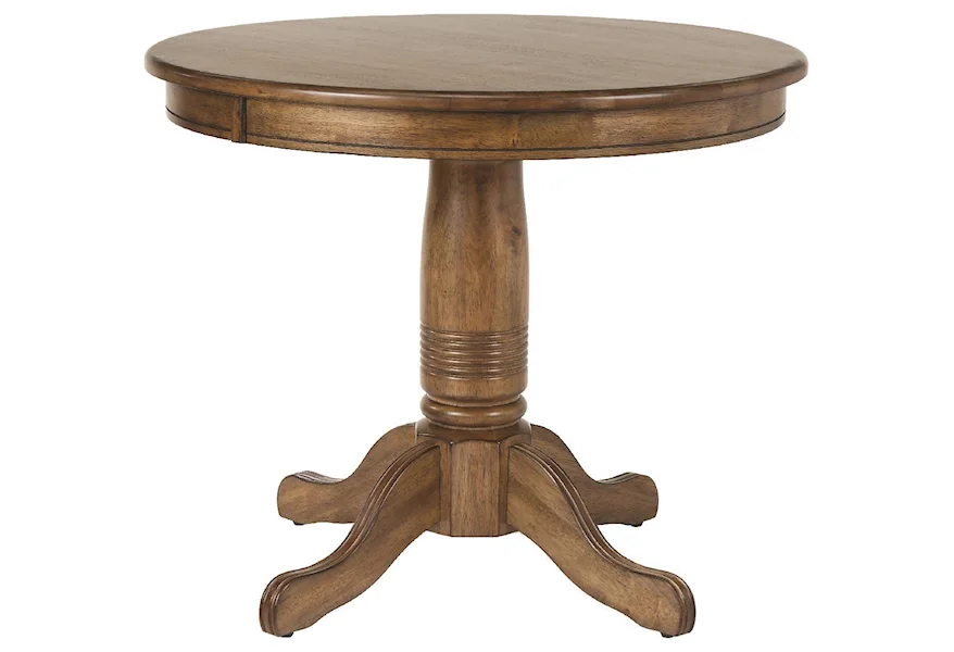 Carmel 36" Pedestal Table by Winners Only at Reeds Furniture