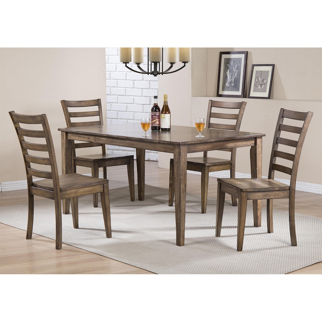 Winners Only Carmel Table & 4 Chairs