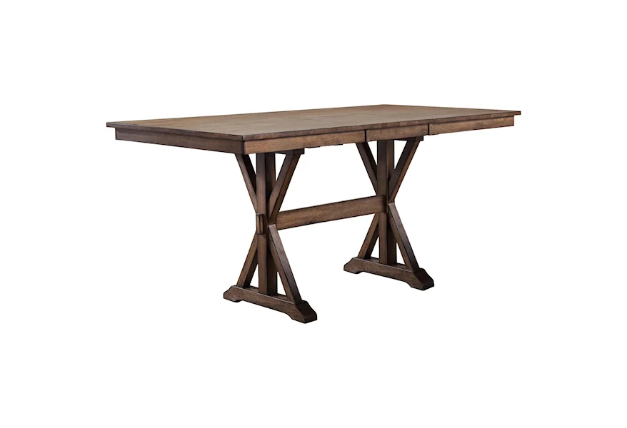 Carmel 78" Counter Height Table by Winners Only at Reeds Furniture