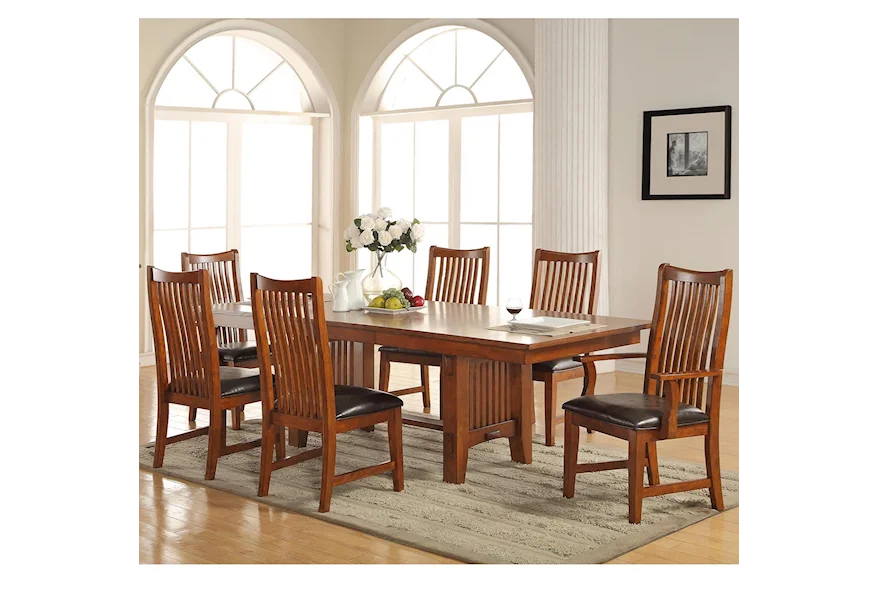 Colorado 7 Piece Dining Set by Winners Only at Reeds Furniture