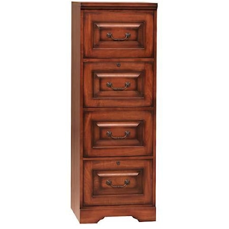 Country Cherry Four-Drawer File
