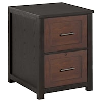 Transitional 21" 2 Drawer Lateral File Cabinet