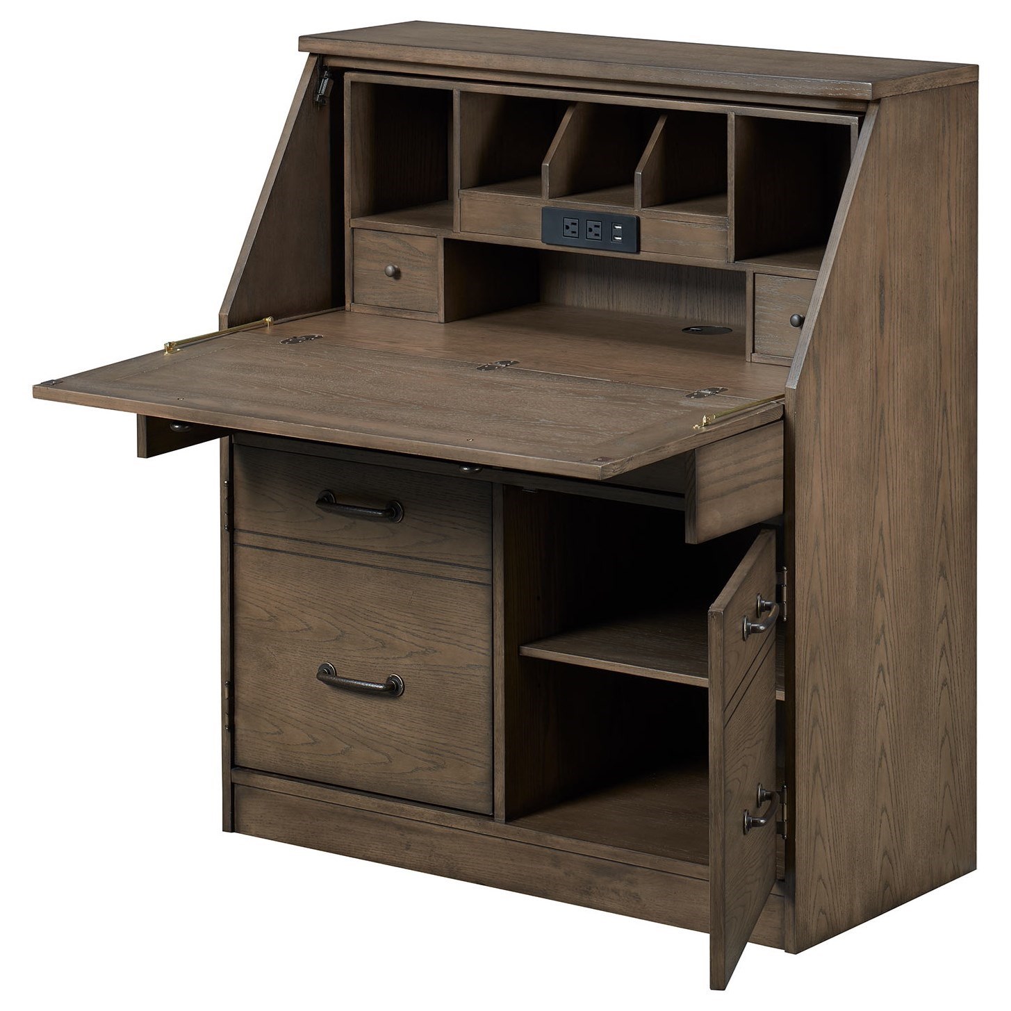 Winners Only Eastwood Transitional 36" Computer Armoire with Locking