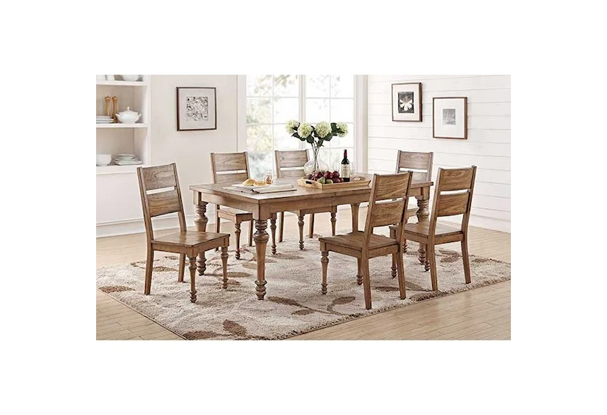 Glendale 7-Piece Dining Set by Winners Only at Conlin's Furniture