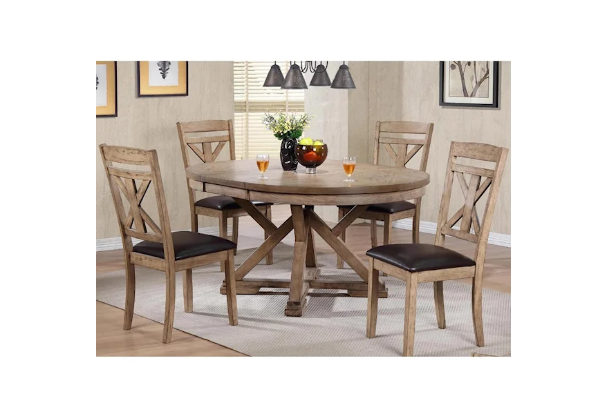 Grandview 5 Piece Dining Set by Winners Only at Reeds Furniture