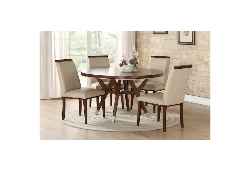 Jersey 5 Pc Dining Set by Winners Only at Conlin's Furniture