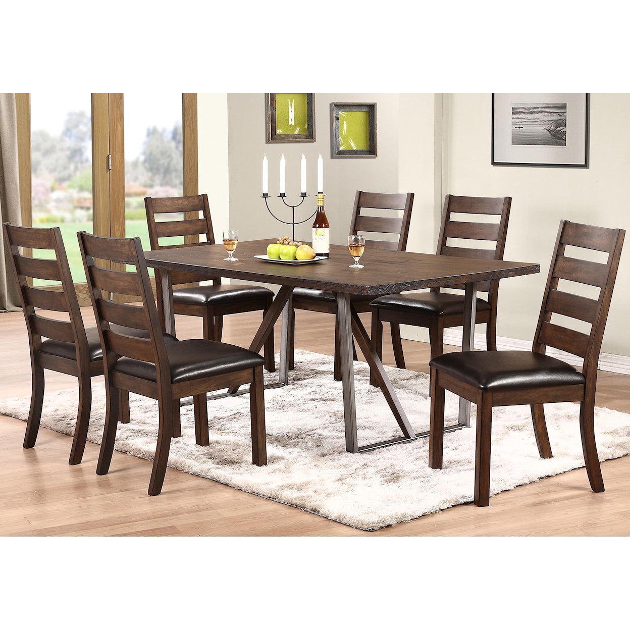 Winners Only Kendall 7 Piece Dining Set