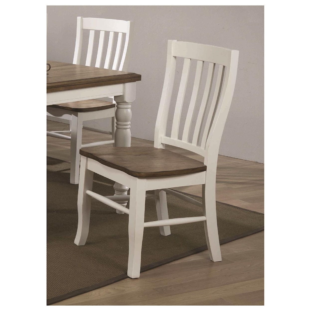 Winners Only Pacifica Rake Back Side Chair