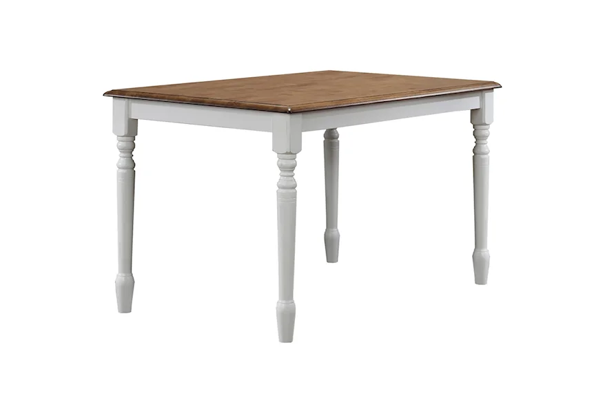 Pacifica 47" Leg Table by Winners Only at Sheely's Furniture & Appliance
