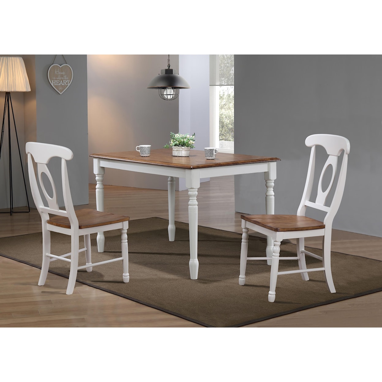 Winners Only Pacifica Table & 2 Chairs