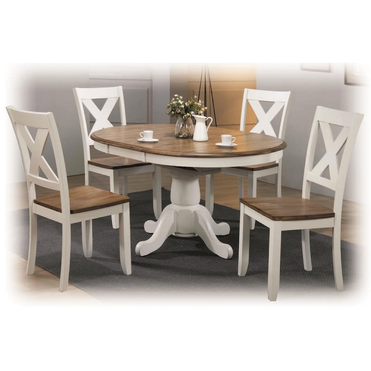 Winners Only Pacifica Table & 4 Chairs