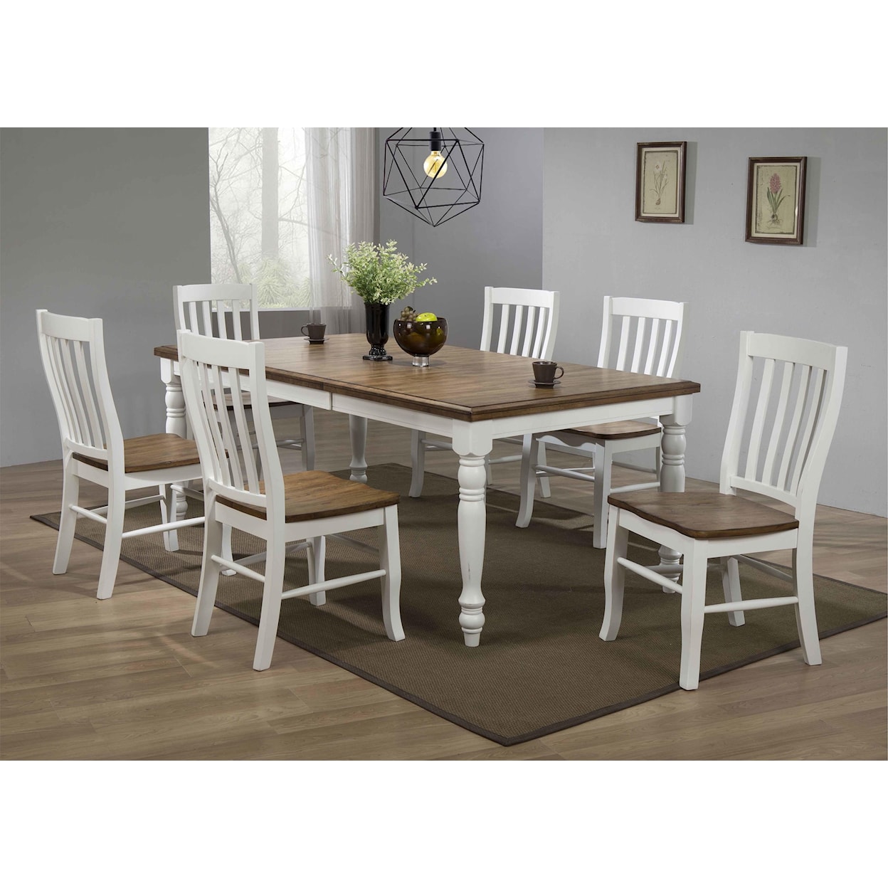 Winners Only Pacifica Table & 6 Chairs