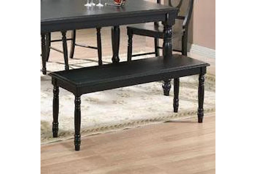 Quails Run 48" Dining Bench by Winners Only at Conlin's Furniture