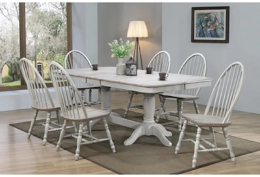 Ridgewood 7-Piece Dining Table Set by Winners Only at Reeds Furniture