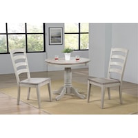 36" Round Table & 2 Chairs