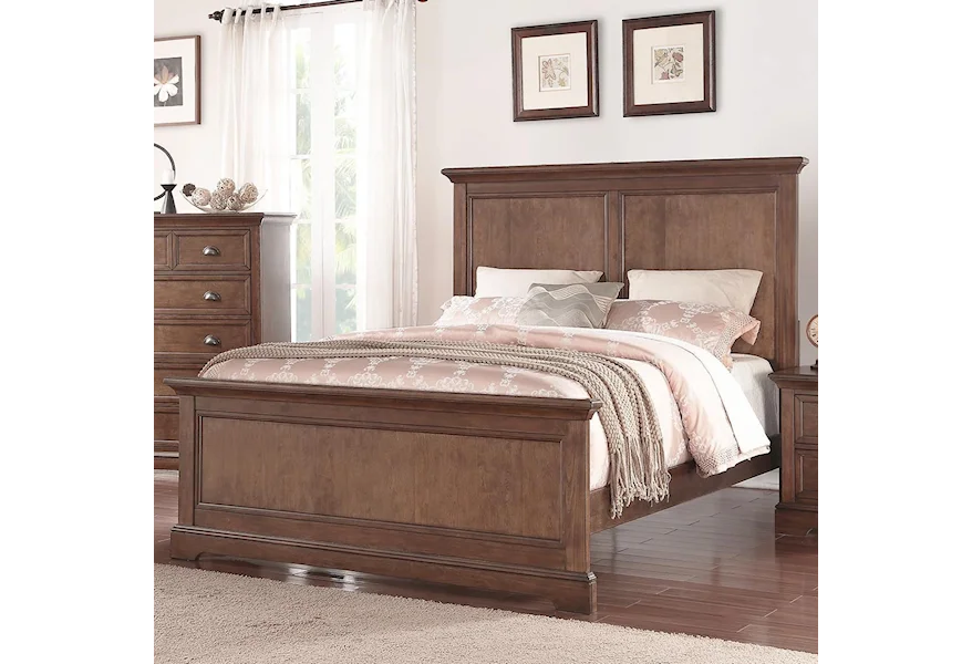 Tamarack Queen Panel Bed by Winners Only at Mueller Furniture
