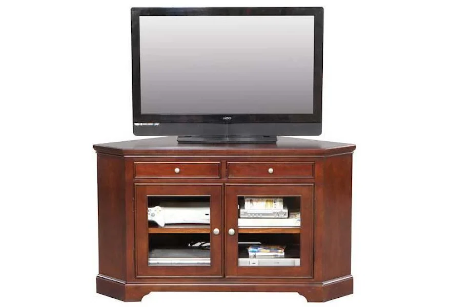 Topaz 55" Corner Media Base by Winners Only at Conlin's Furniture