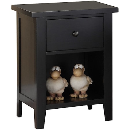 1-Drawer Night Stand