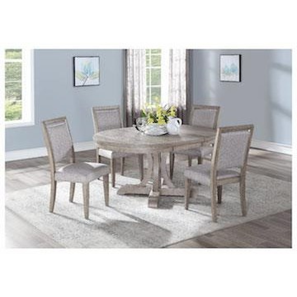 Winners Only Xena 66" Pedestal Table