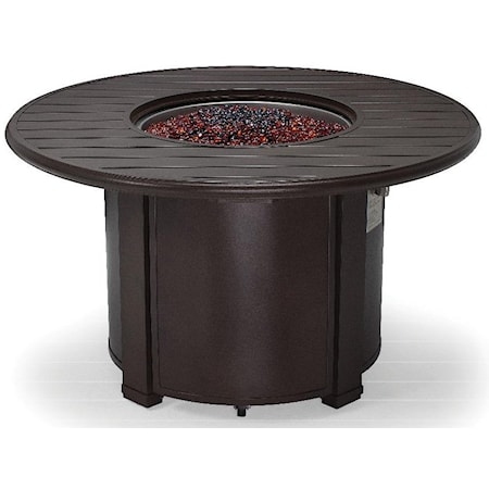 Java Slat Top Fire Table