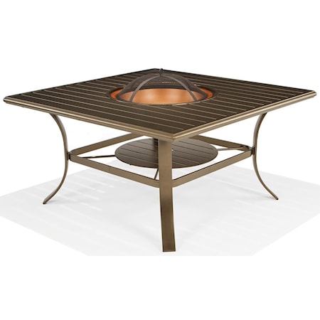 48" Square Fire Pit