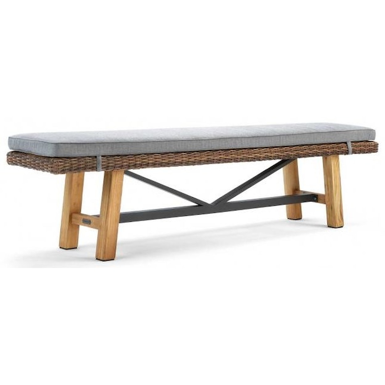 Winston Truss Truss Woven Bench