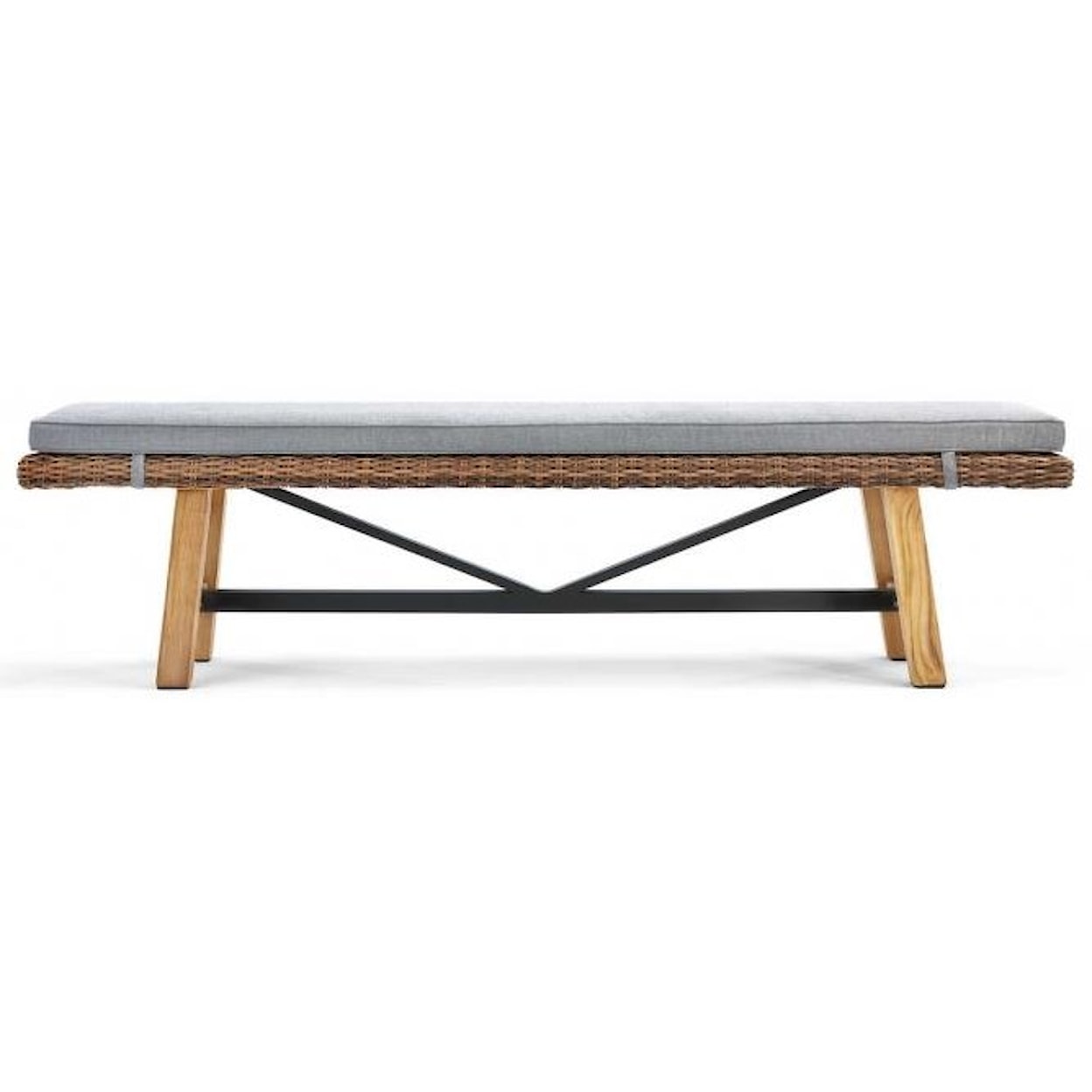 Winston Truss Truss Woven Bench