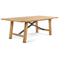 Truss Teak Dining Table