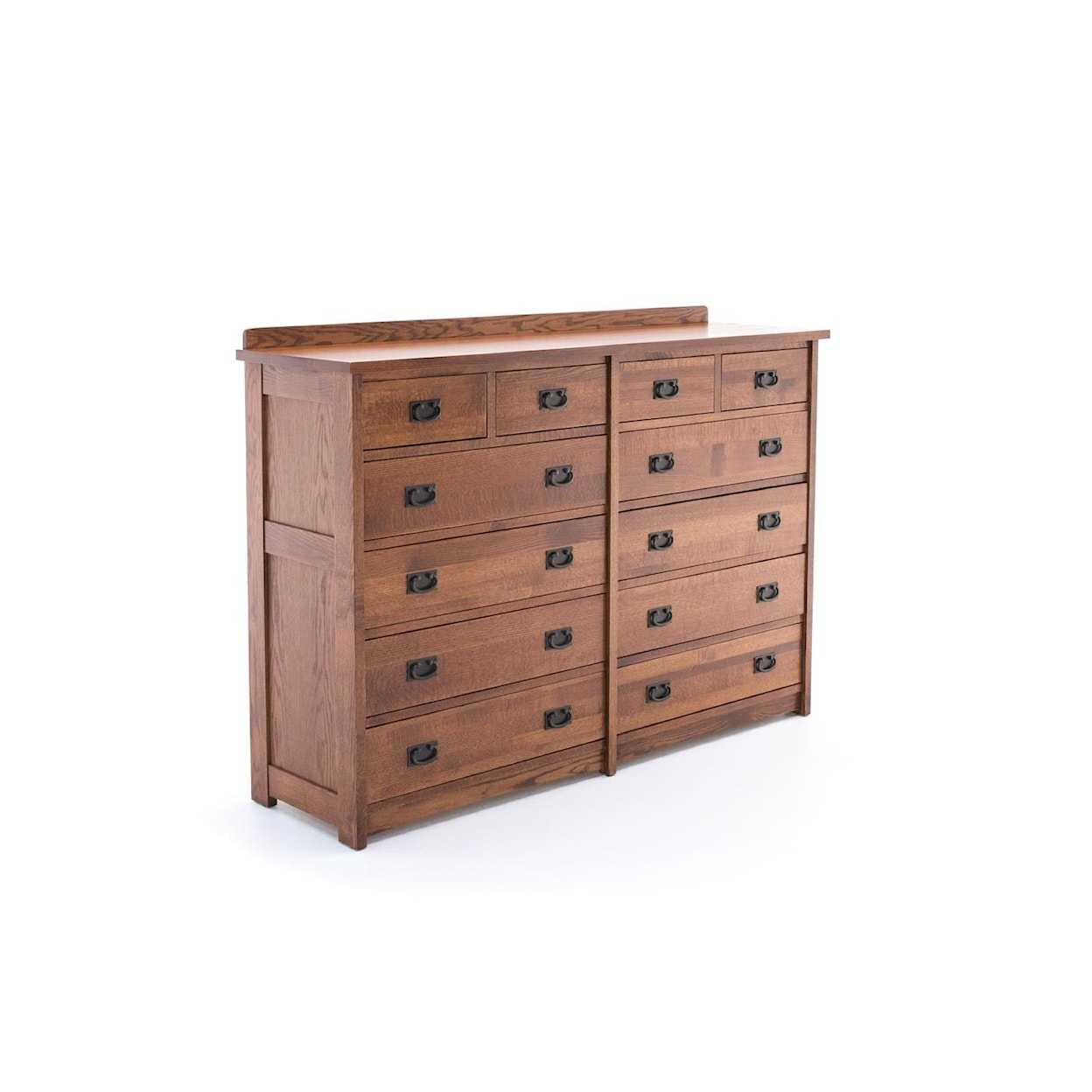 Witmer Furniture American Mission 12-Drawer Dresser