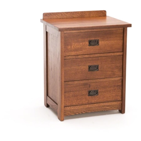 3-Drawer Nightstand