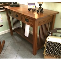 Three Drawer Sofa Table