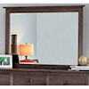 Witmer Furniture Kennan Dresser Mirror with Solid Wood Frame