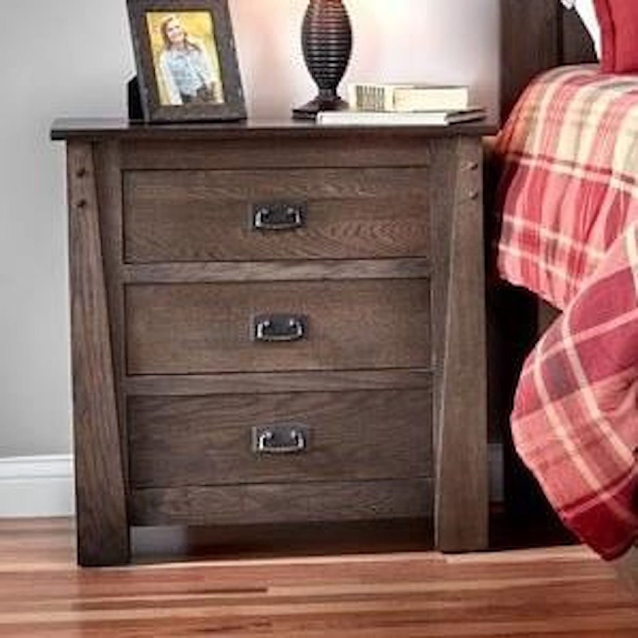 Witmer Furniture Kennan 3-Drawer Night Stand