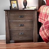 3-Drawer Night Stand