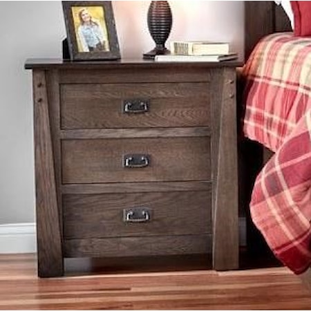 3-Drawer Night Stand