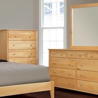 9 Drawer Dresser with Mirror