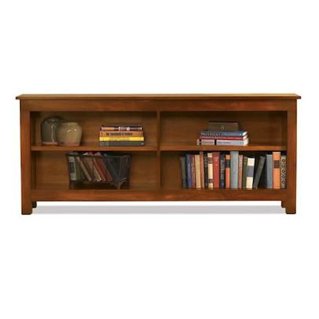 Witmer Furniture Taylor J 2-Shelf Console Bookcase