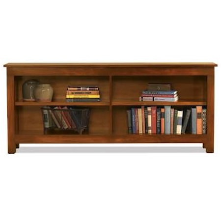 2-Shelf Console Bookcase