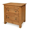 Witmer Furniture Taylor J 2-Drawer Night Stand