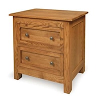 2-Drawer Night Stand