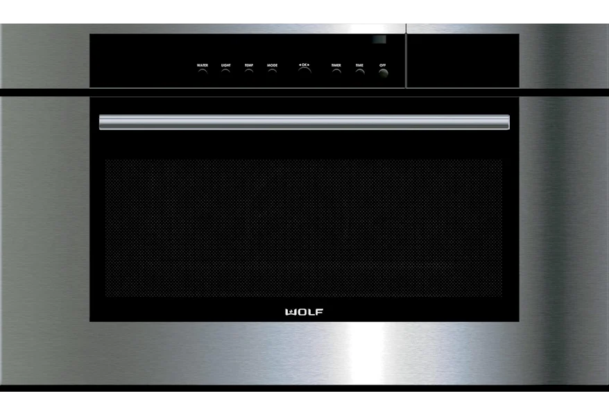 Built-In Ovens - Wolf 30" Built-In Single Electric Steam Oven by Wolf at Furniture and ApplianceMart