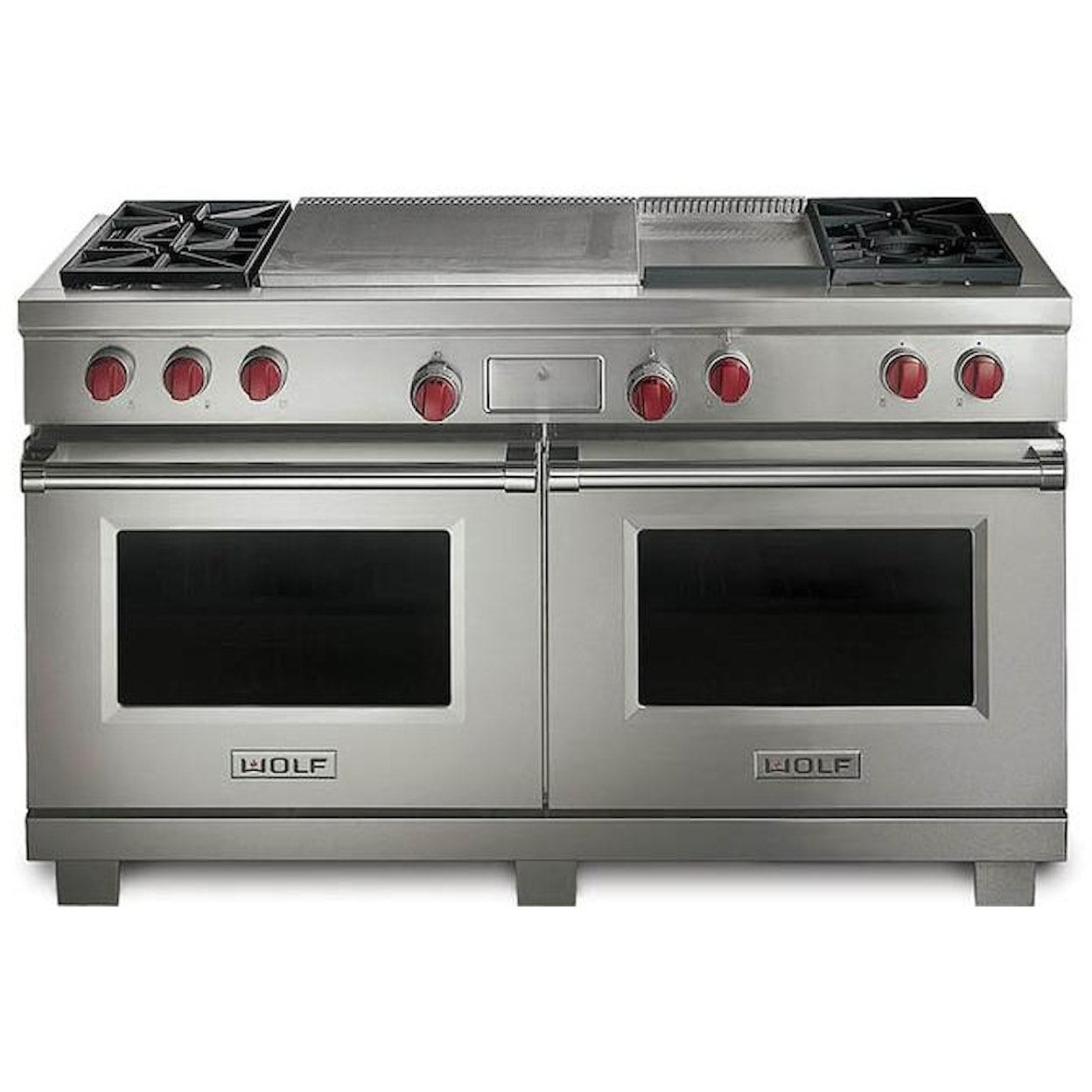 Wolf Dual Fuel Ranges 60" Freestanding Dual Fuel Range