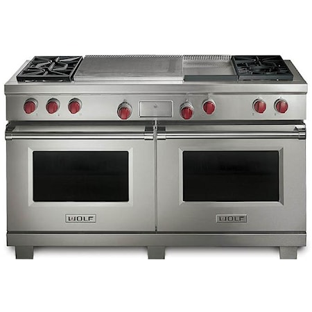 60" Freestanding Dual Fuel Range