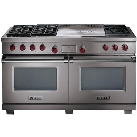 60" Freestanding Dual Fuel Range