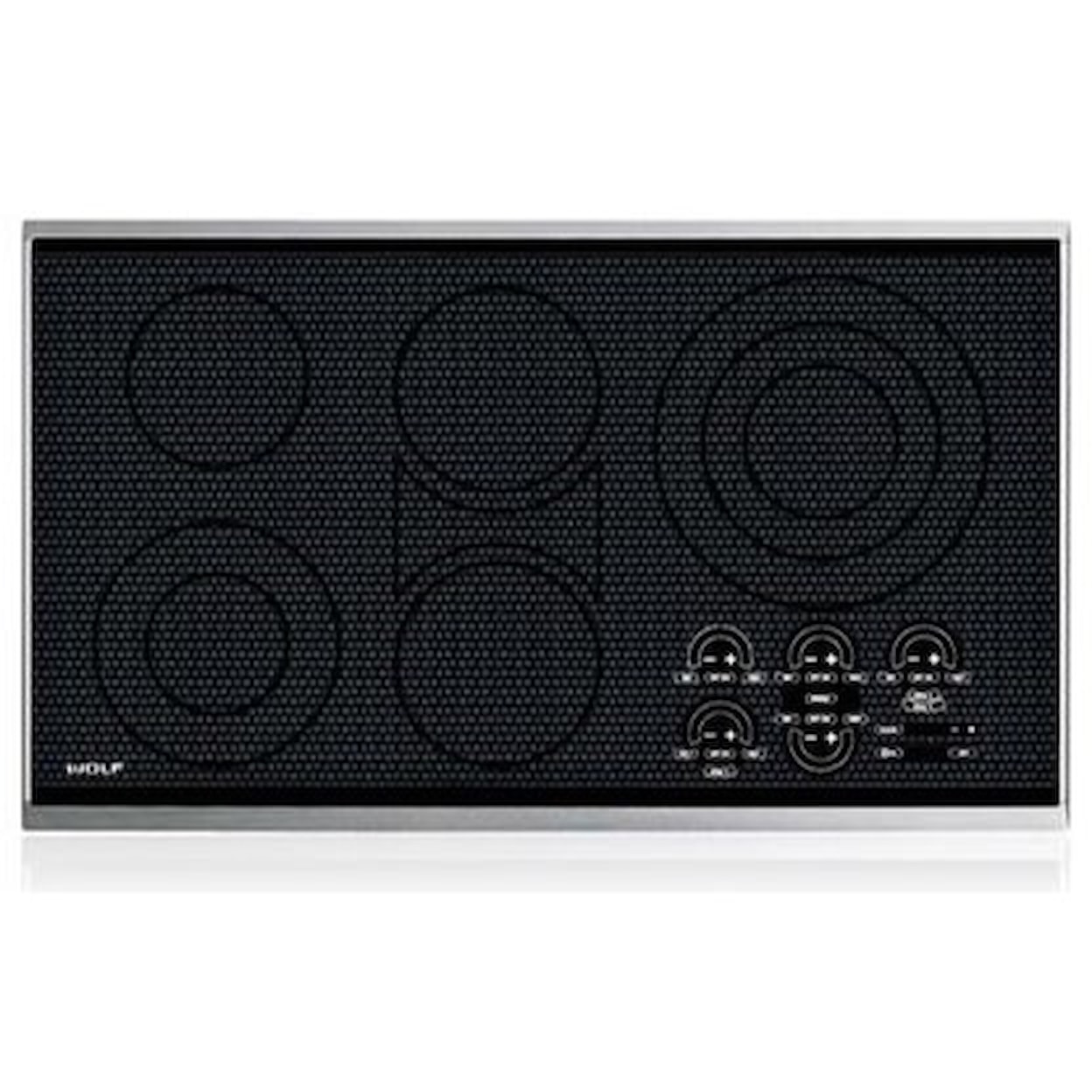 Wolf Electric Cooktop 36" Electric Cooktop - Framed