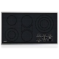 36" Electric Cooktop - Framed