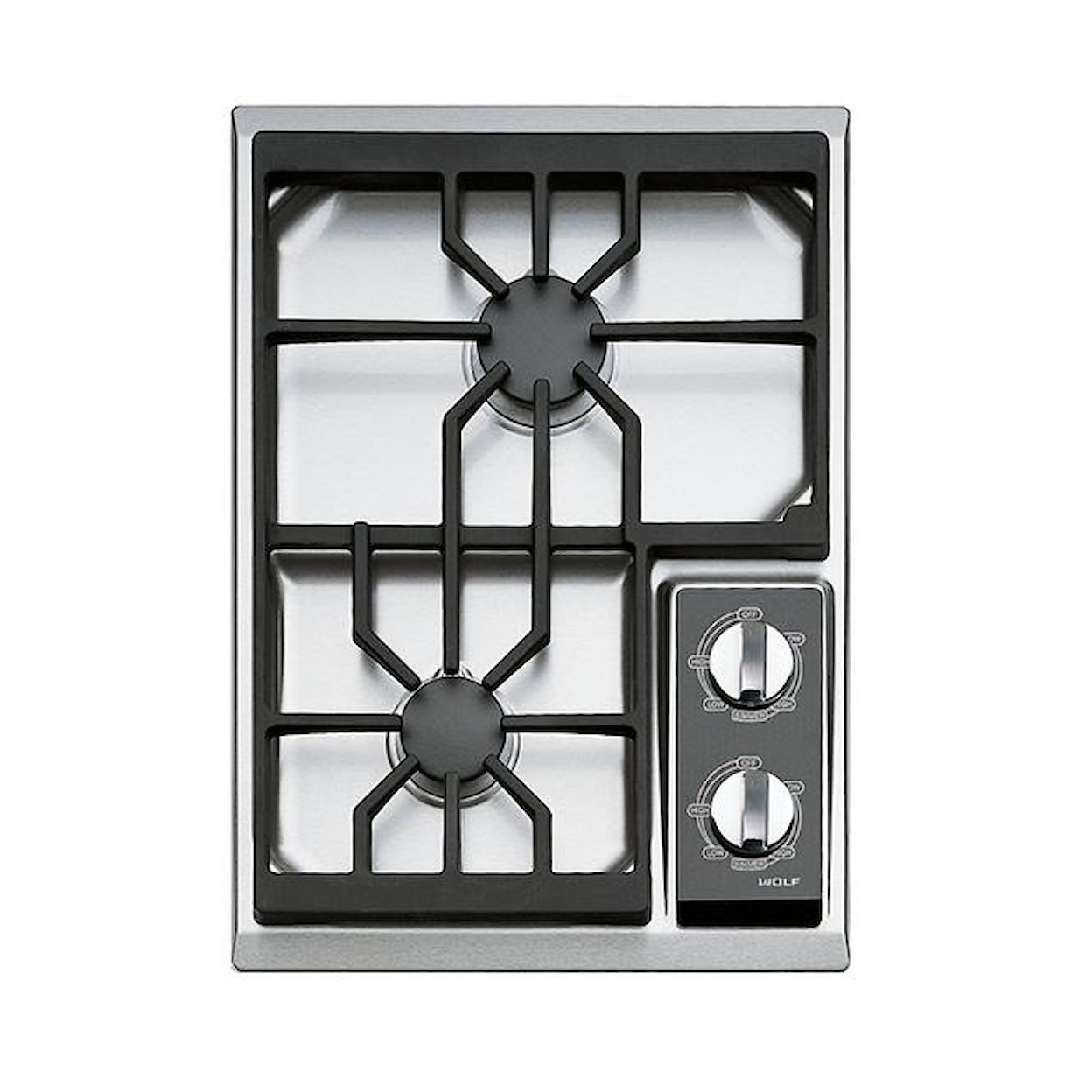 Wolf Gas Cooktops 15" Built-In Gas Cooktop