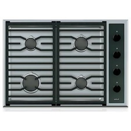 30" Transitional Gas Cooktop - 4 Burners