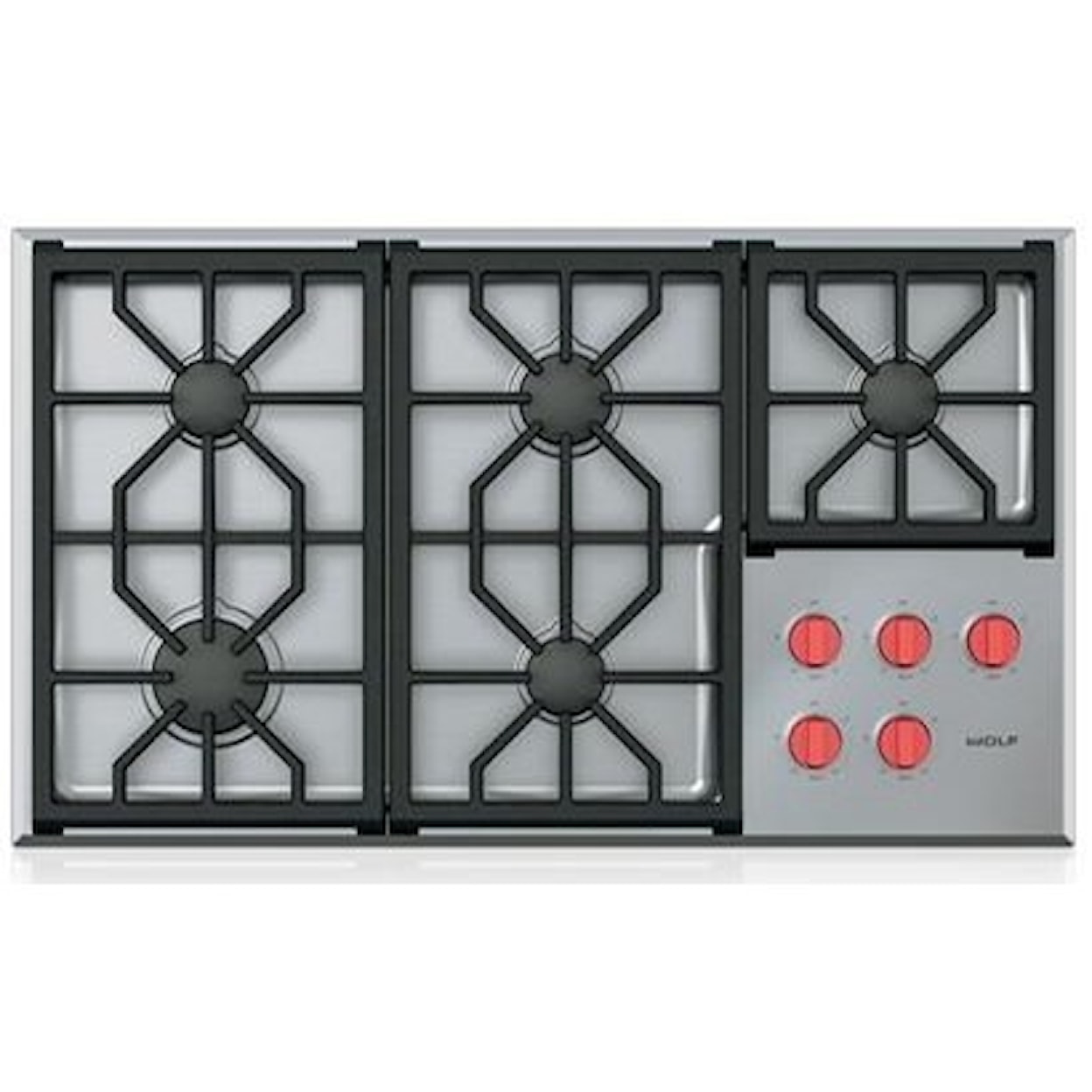 Wolf Gas Cooktops 36" Professional Gas Cooktop - 5 Burners