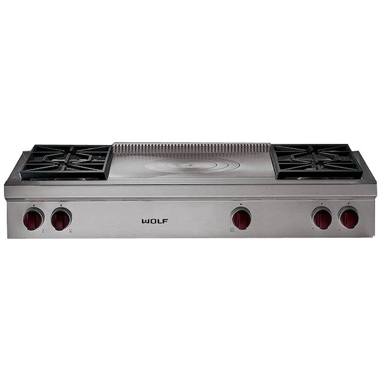 Wolf Sealed Burner Rangetops 48" Built-In Rangetop